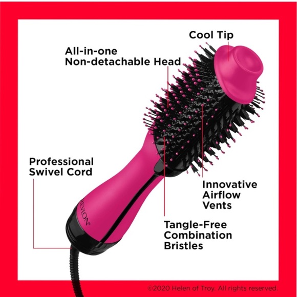 NEW Revlon Hot Air Brush - Picture 4 of 8